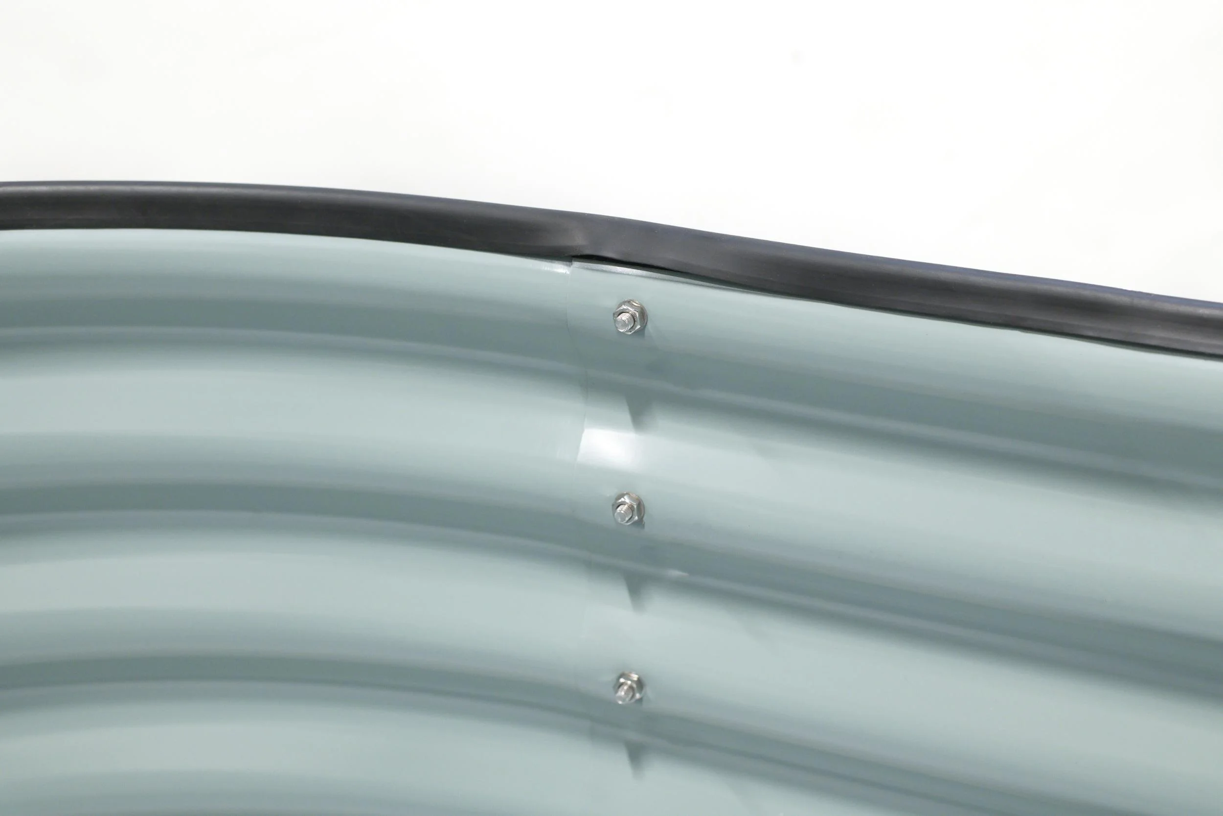 Metall Hochbeet Oval anthr. 160 x 80 x 82 cm - 5