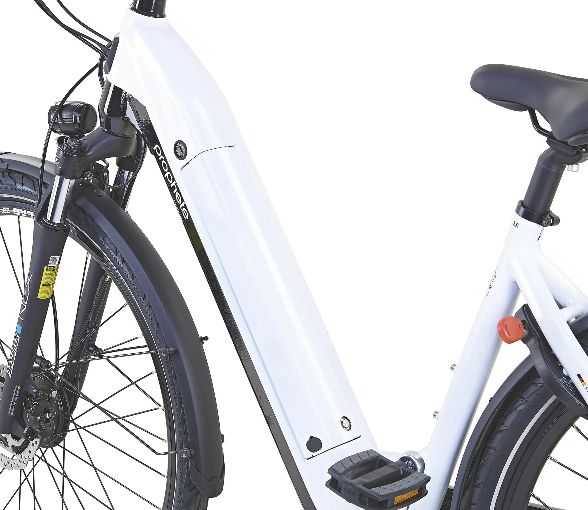 GENIESSER 23.EMC.15 City E-Bike 28" AEG EasyDrive  Damen Wave 28": mit integriertem Akku, Rahmengröße 48 cm - 1