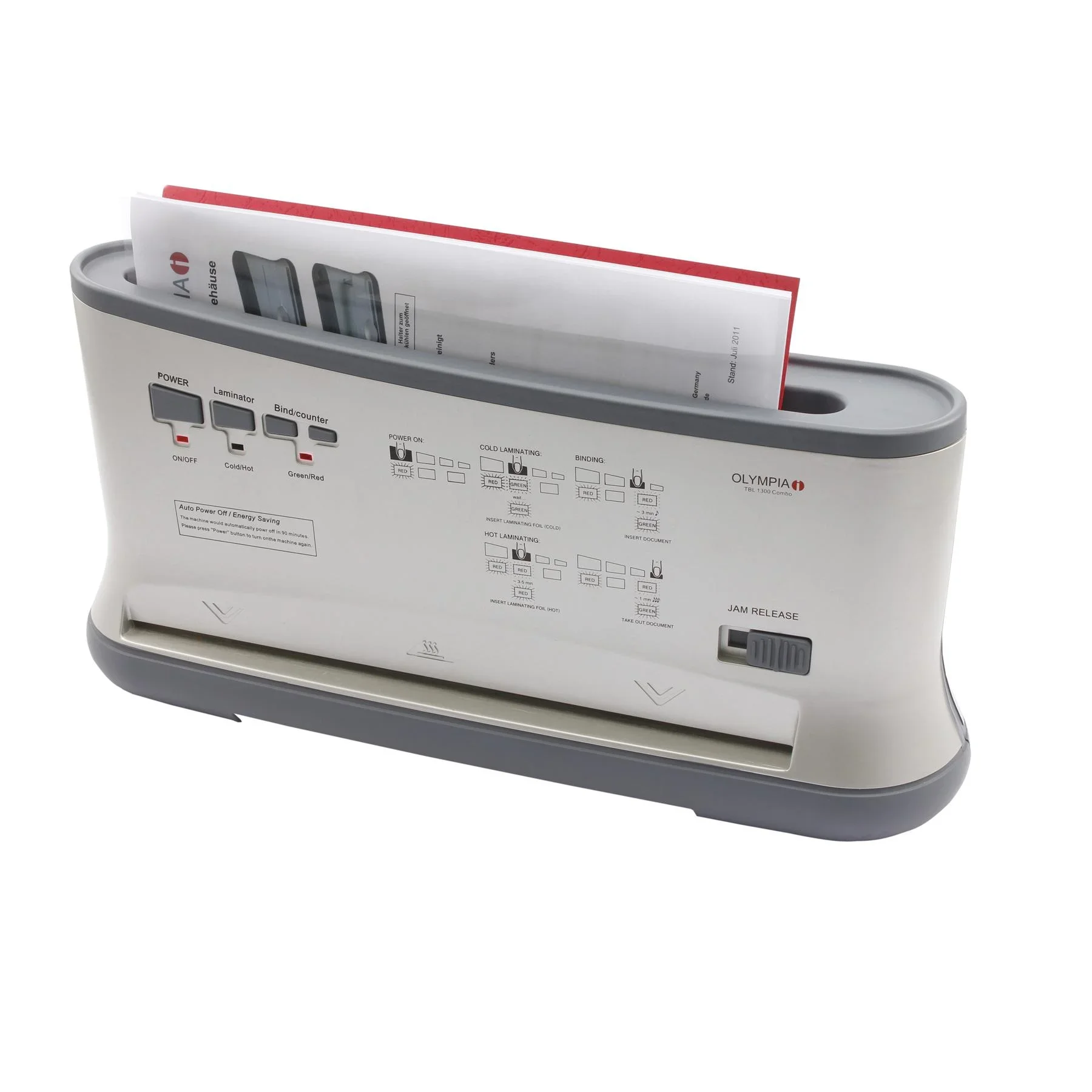 Thermobinde-Laminiergerät 2 in 1 - 4