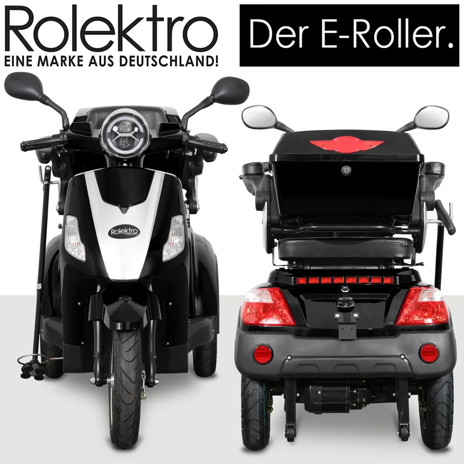 E-Trike 25 V.2, schwarz - 5