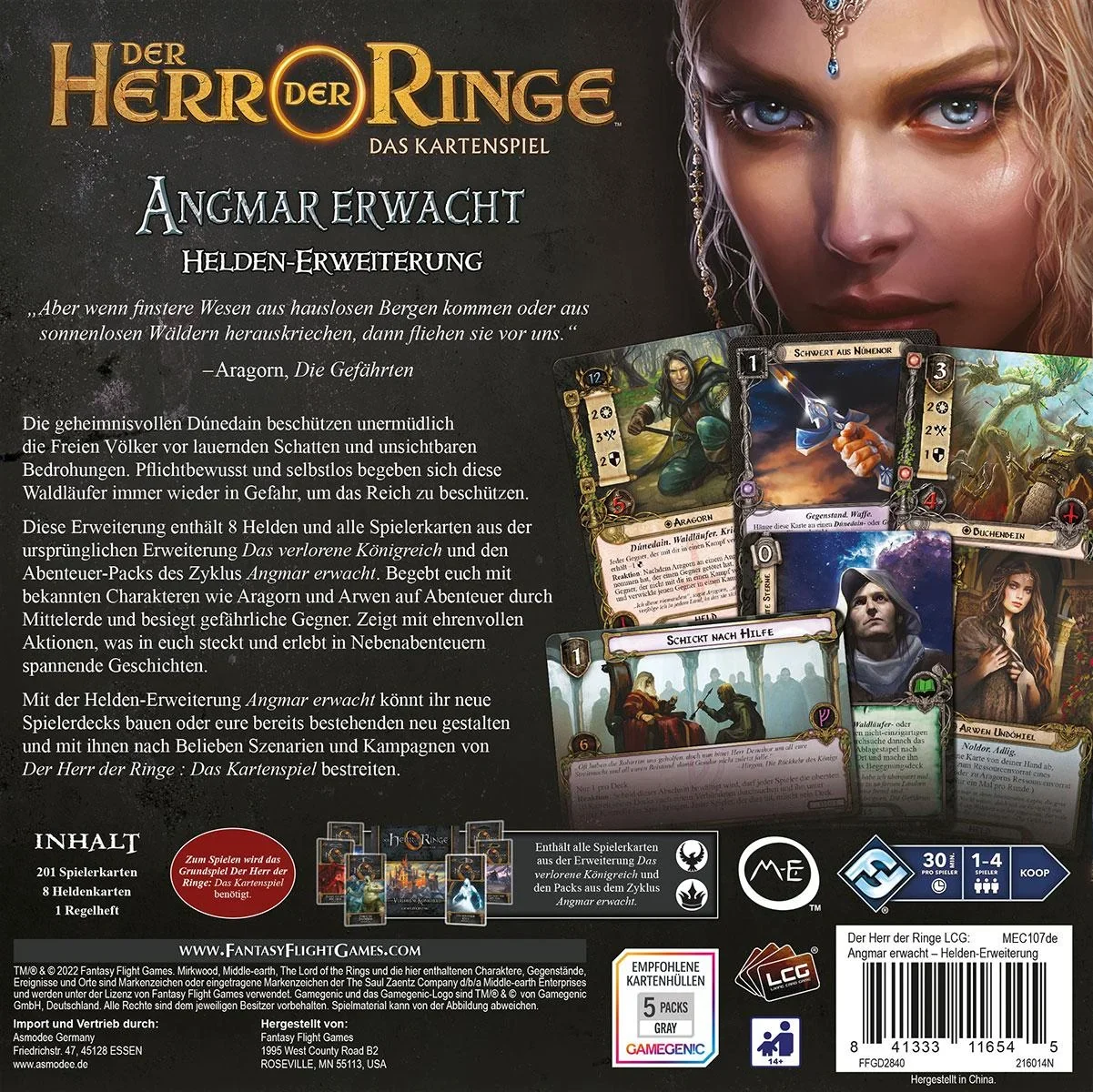 Der Herr der Ringe - Das Kartenspiel - Angmar erwacht - Helden Erweiterung - 0