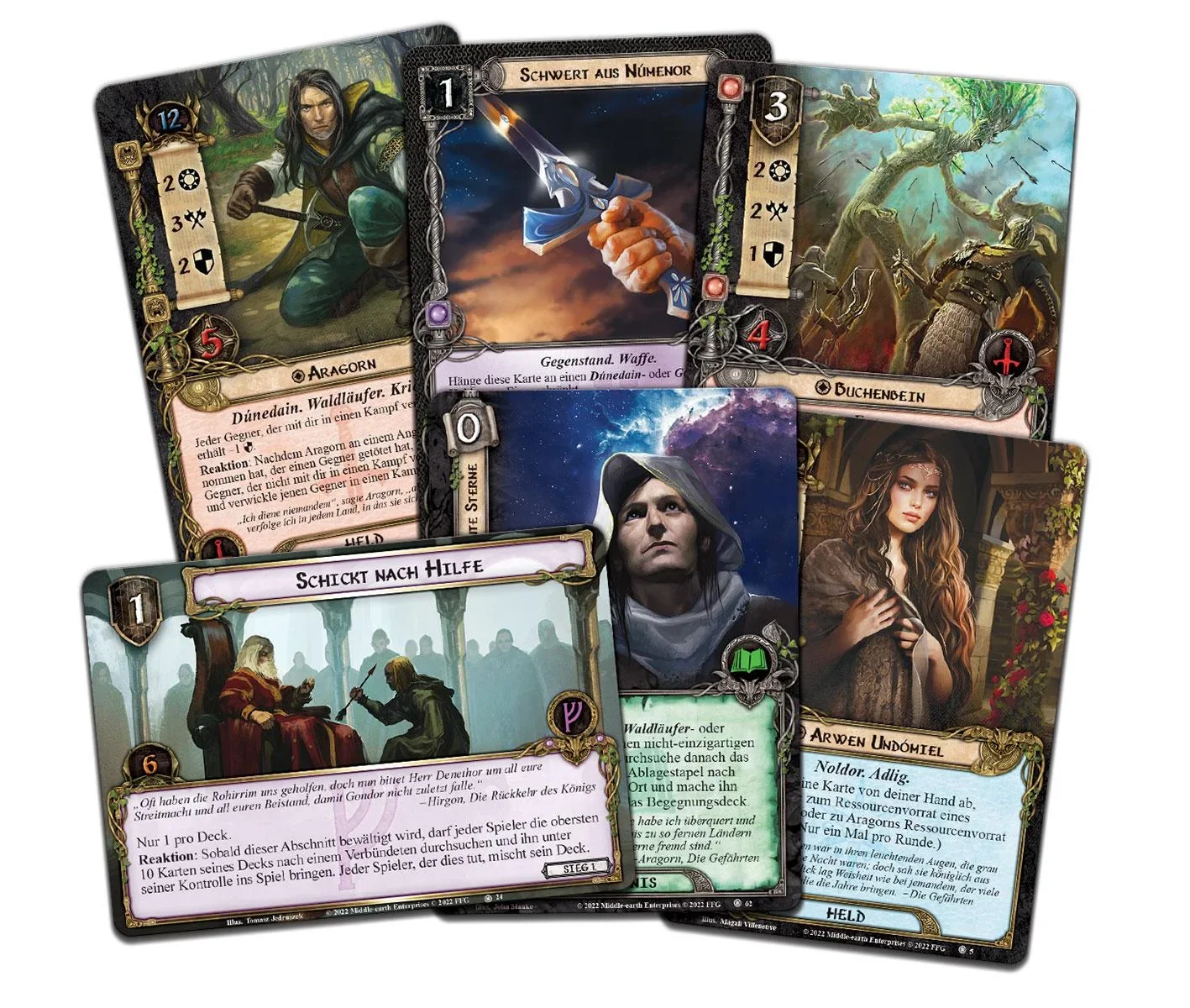 Der Herr der Ringe - Das Kartenspiel - Angmar erwacht - Helden Erweiterung - 1