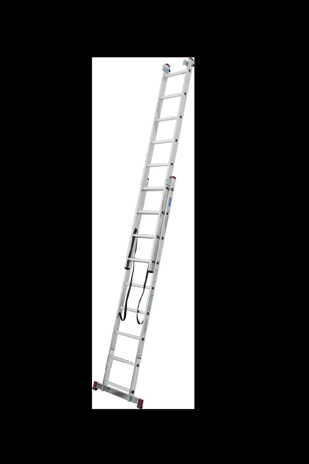 CORDA Vielzweckleiter, 3 x 9 Sprossen - 3