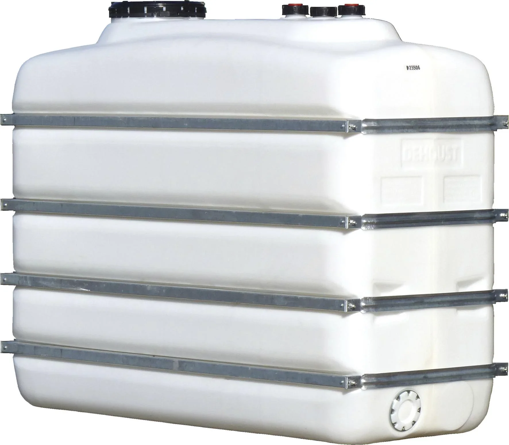 Raumspartank 4000 L, weiß - 0