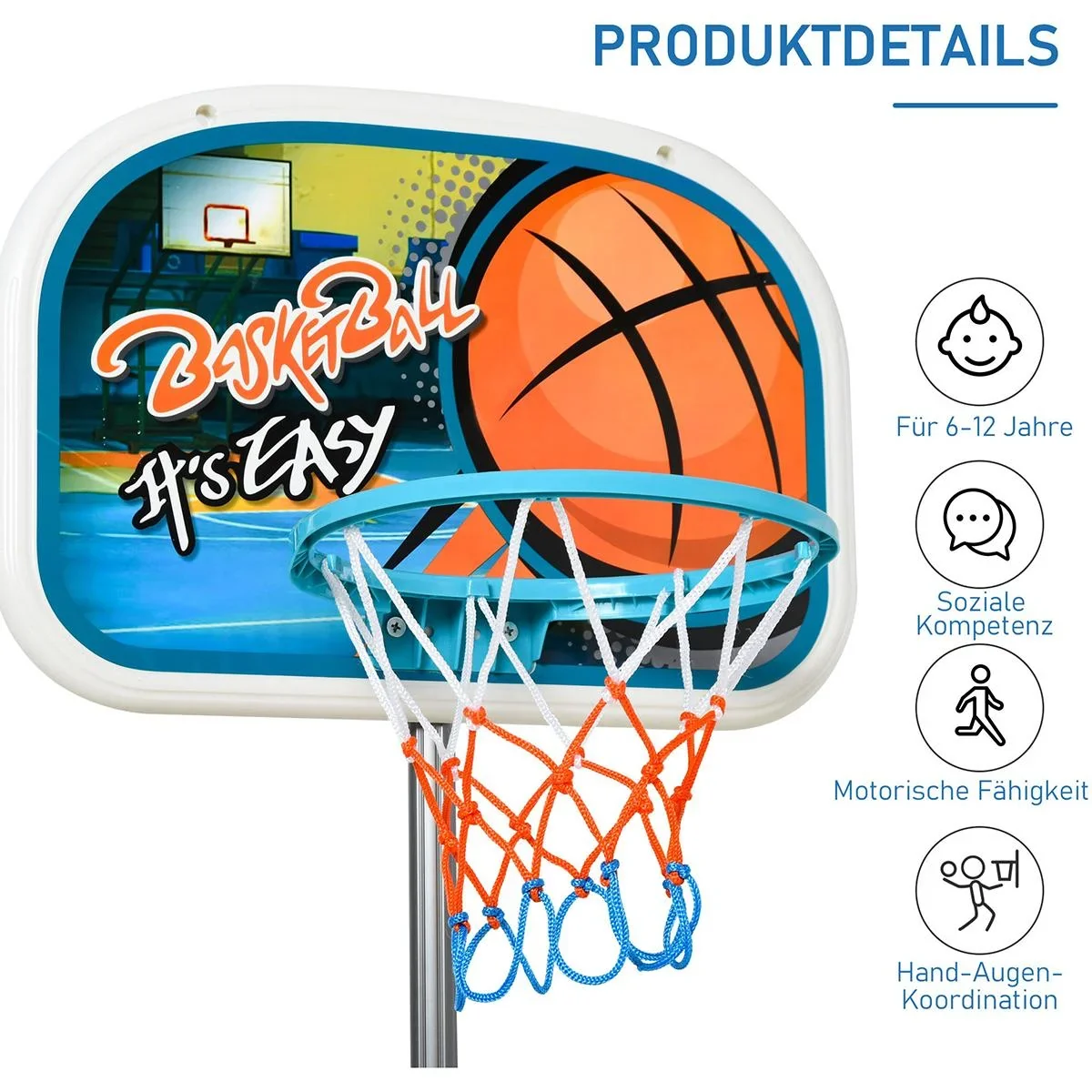 Basketball Set für Kinder bunt - 2