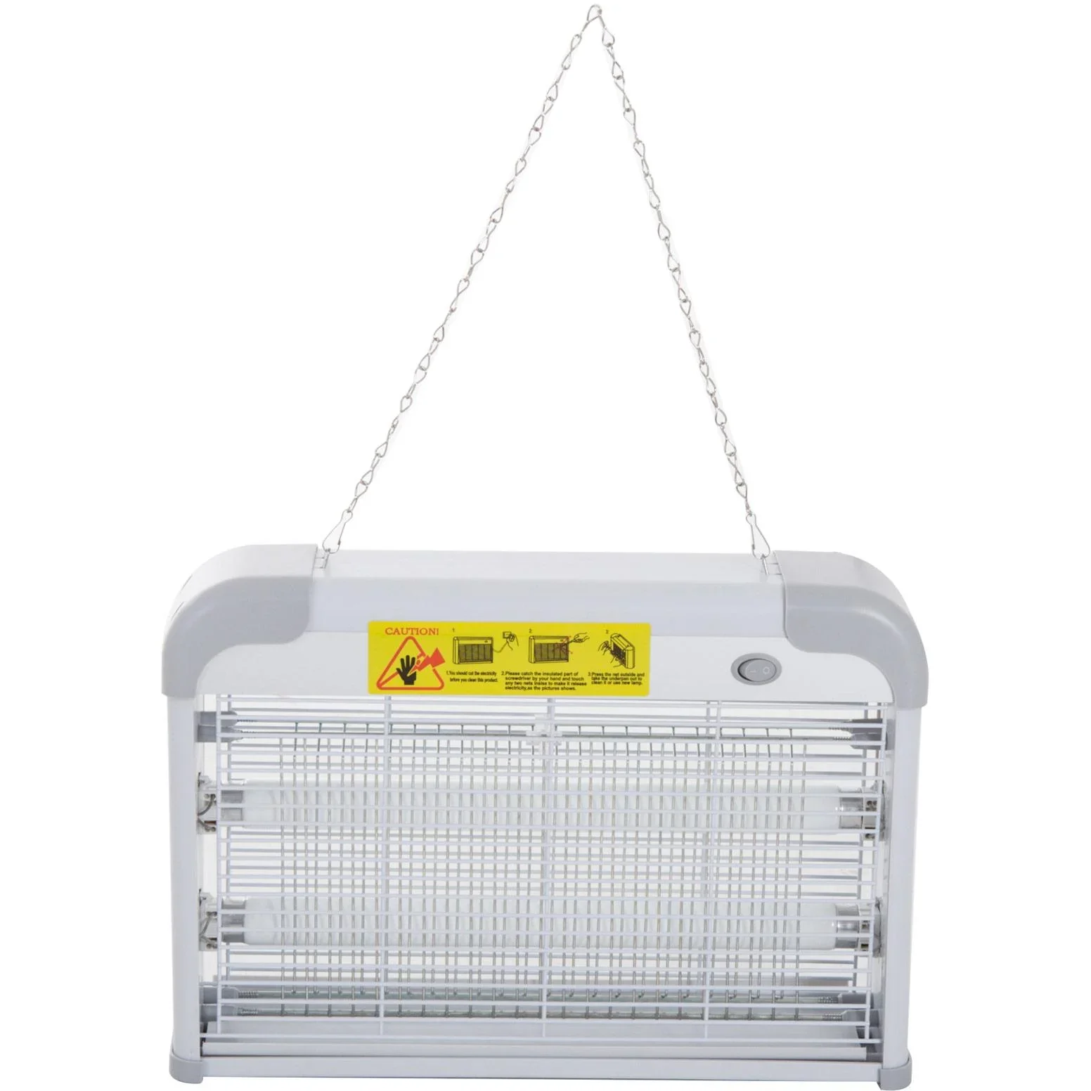 Insektenvernichter Mückenschutz elektrisch 20W Grau 37,5 x 8,5 x 26,5cm - 0