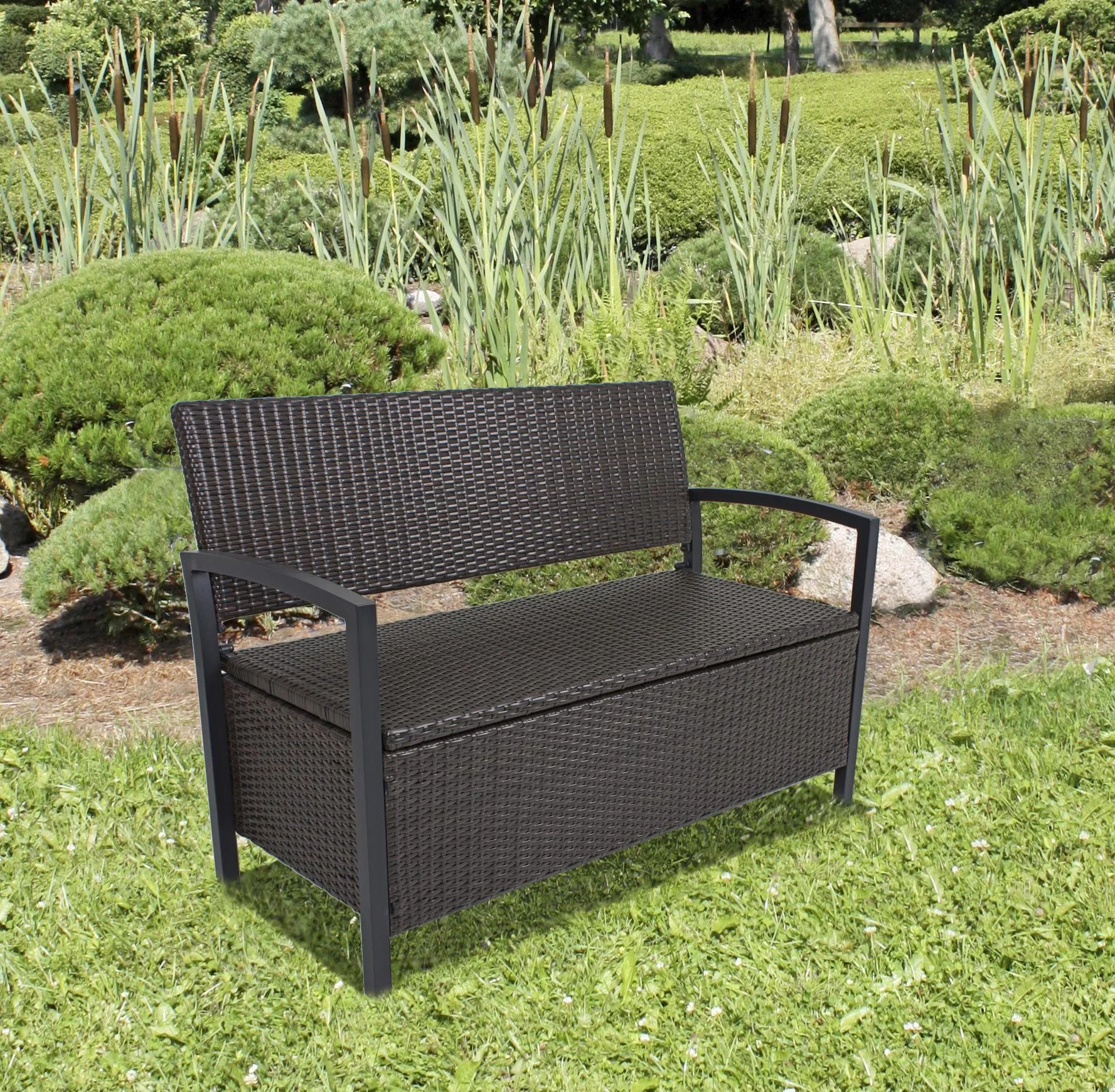 Gartenbank "Ferrara" coffee - 4