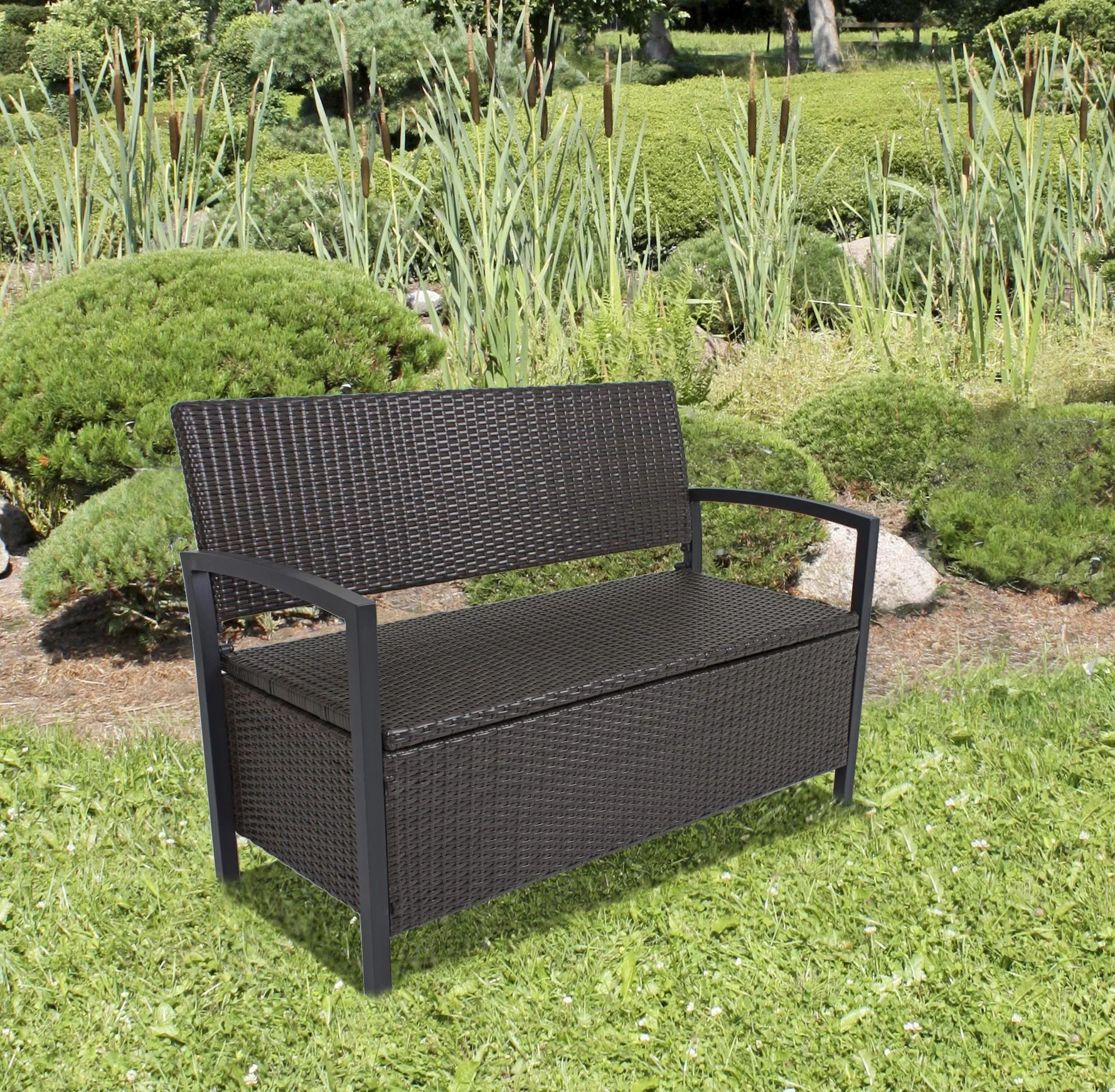 Gartenbank "Ferrara" coffee - 5