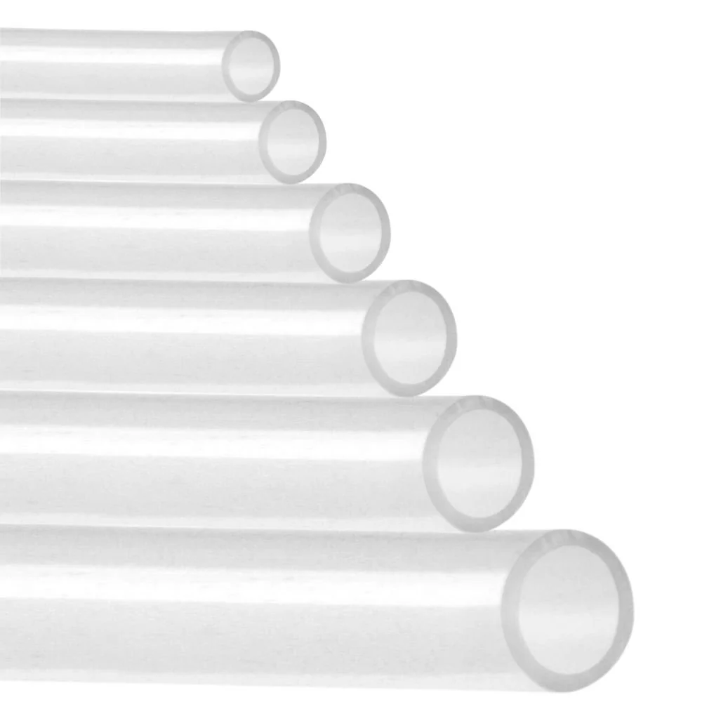 Silikonschlauch 20,0 x 24,0 mm IØ x AØ - 60° +/- 5° Shore A; transparent BfR &amp; FDA konform-0