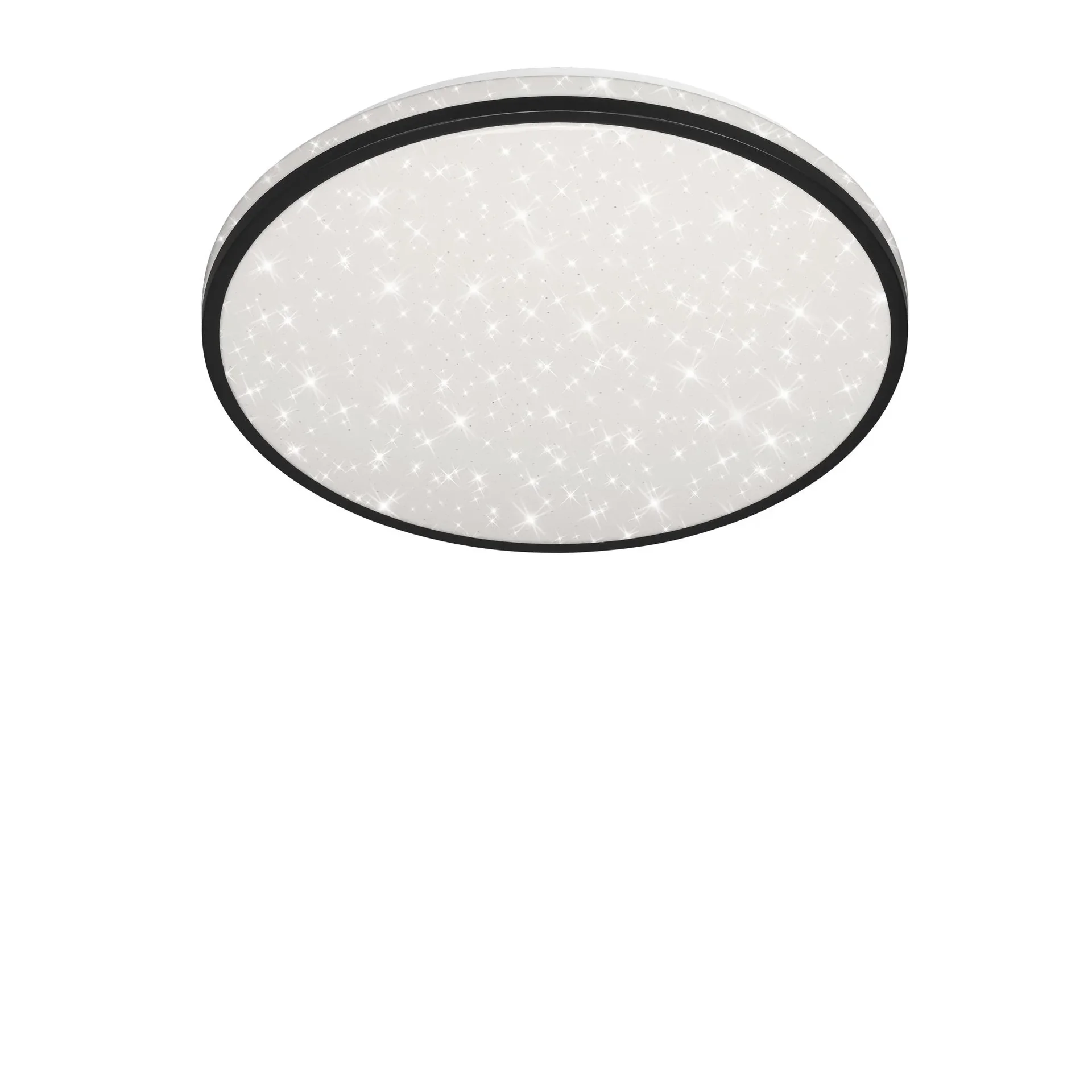 LED Deckenleuchte mit Sternendekor, rund, Ø 38, CCT, 24 Watt, schwarz - 5
