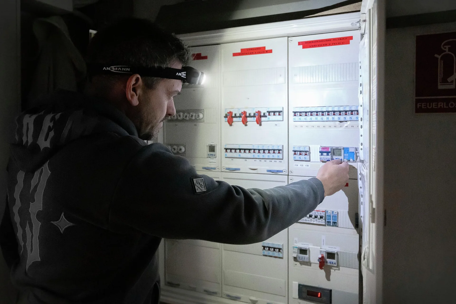 Kopfleuchte mit Gestensteuerung, wiederaufladbar, dimmbar, fokusierbar - 4