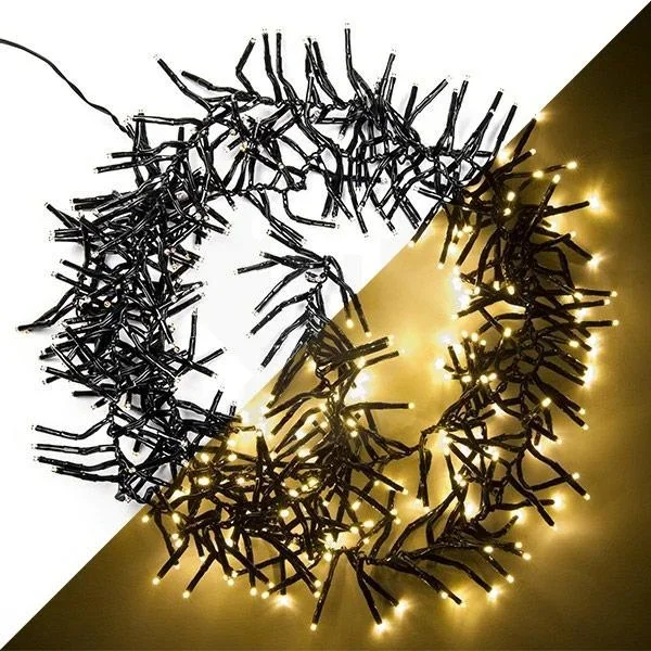 Cluster-Beleuchtung 384LED - Warmweiß - 3m - 0