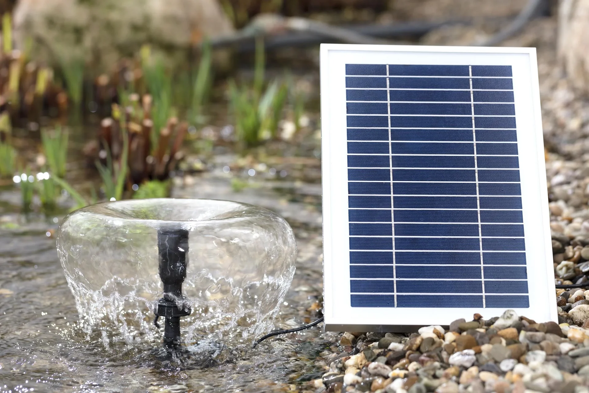 400 l/h Solarpumpe mit Akku - 0