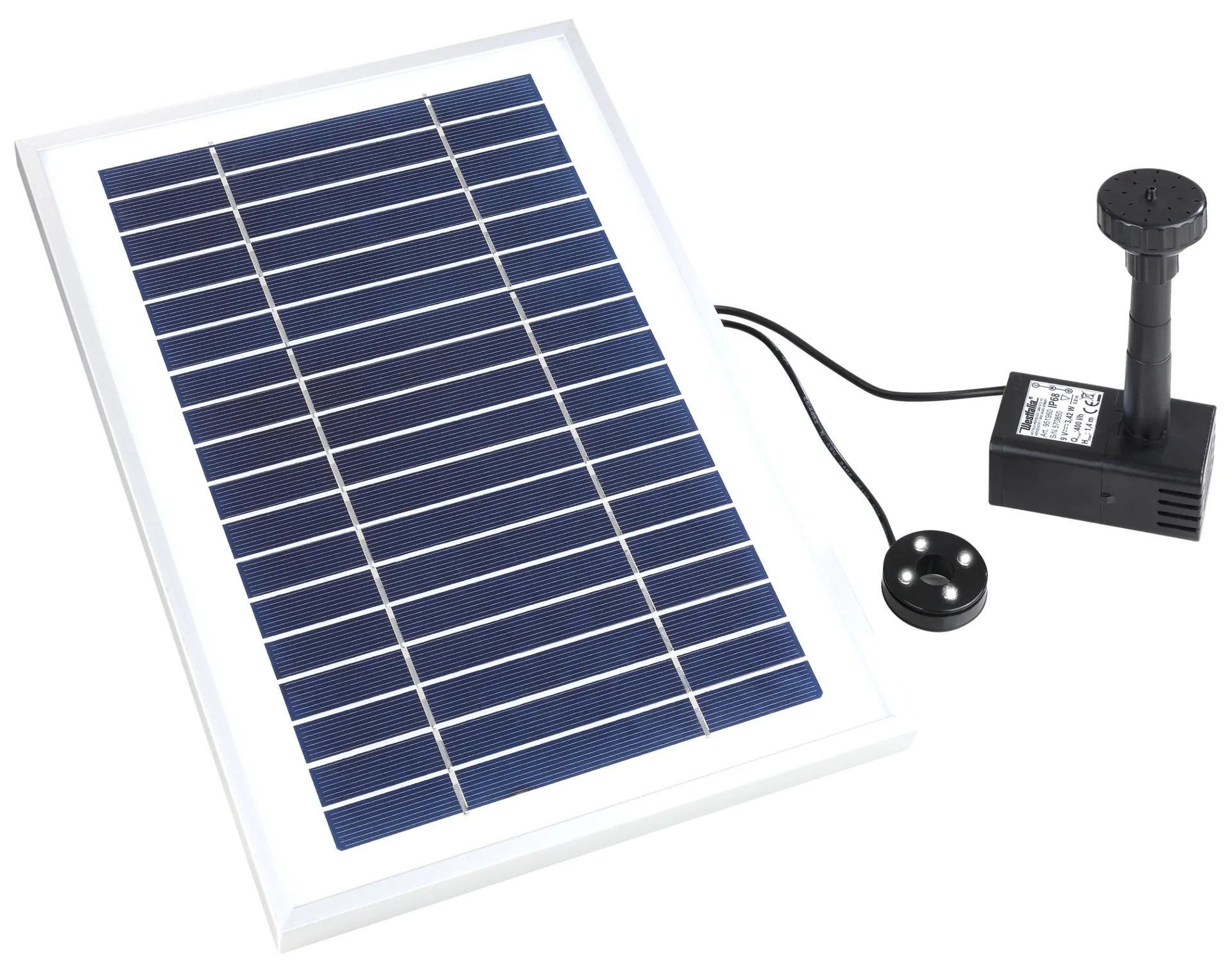 400 l/h Solarpumpe mit Akku - 2