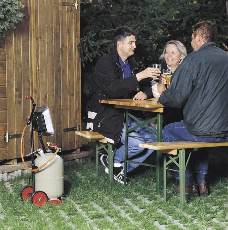 Gasheizstrahler Economy mit Piezozündung - 0