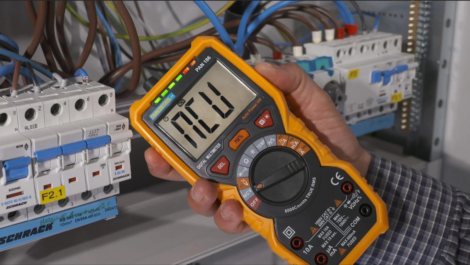 PAN 186 - Digitalmultimeter IP67 - 0