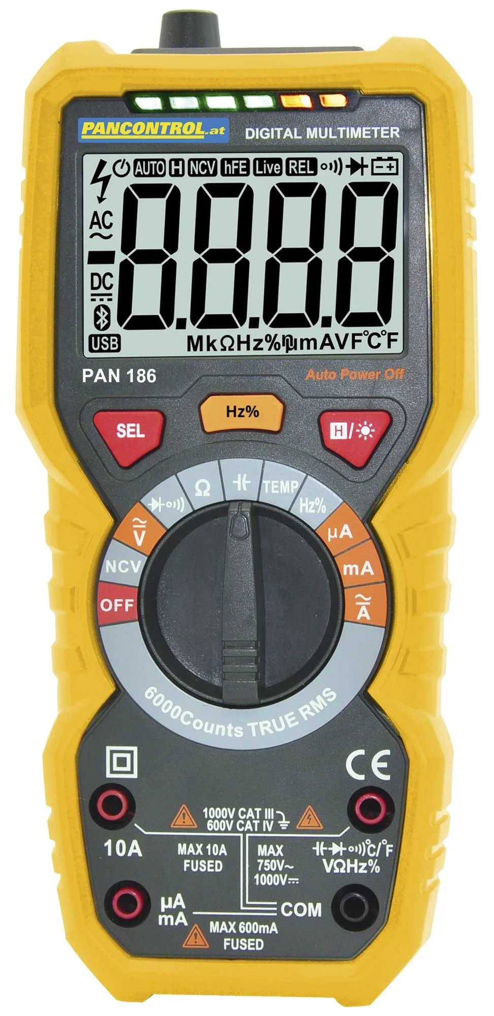 PAN 186 - Digitalmultimeter IP67 - 1