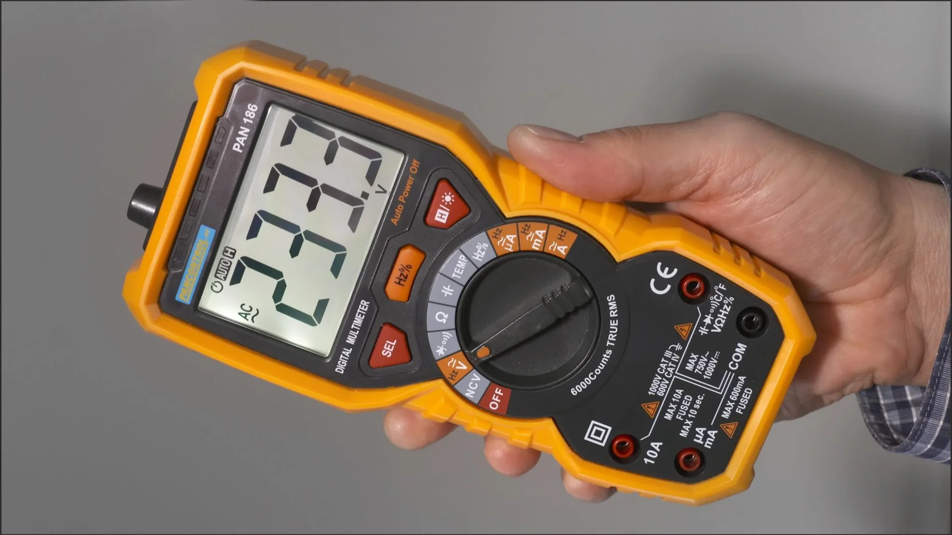 PAN 186 - Digitalmultimeter IP67 - 4