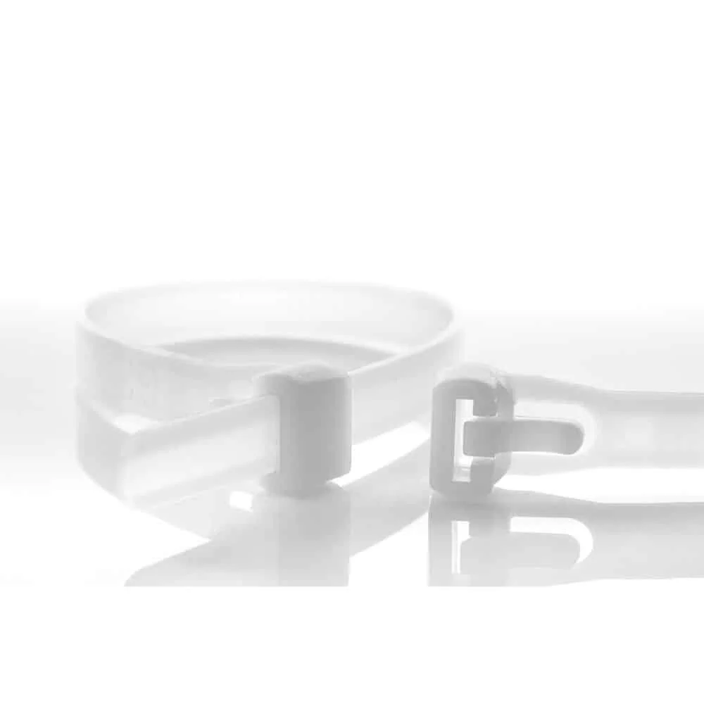 100 Kabelbinder wiederlösbar 250 x 7,6mm natur-0