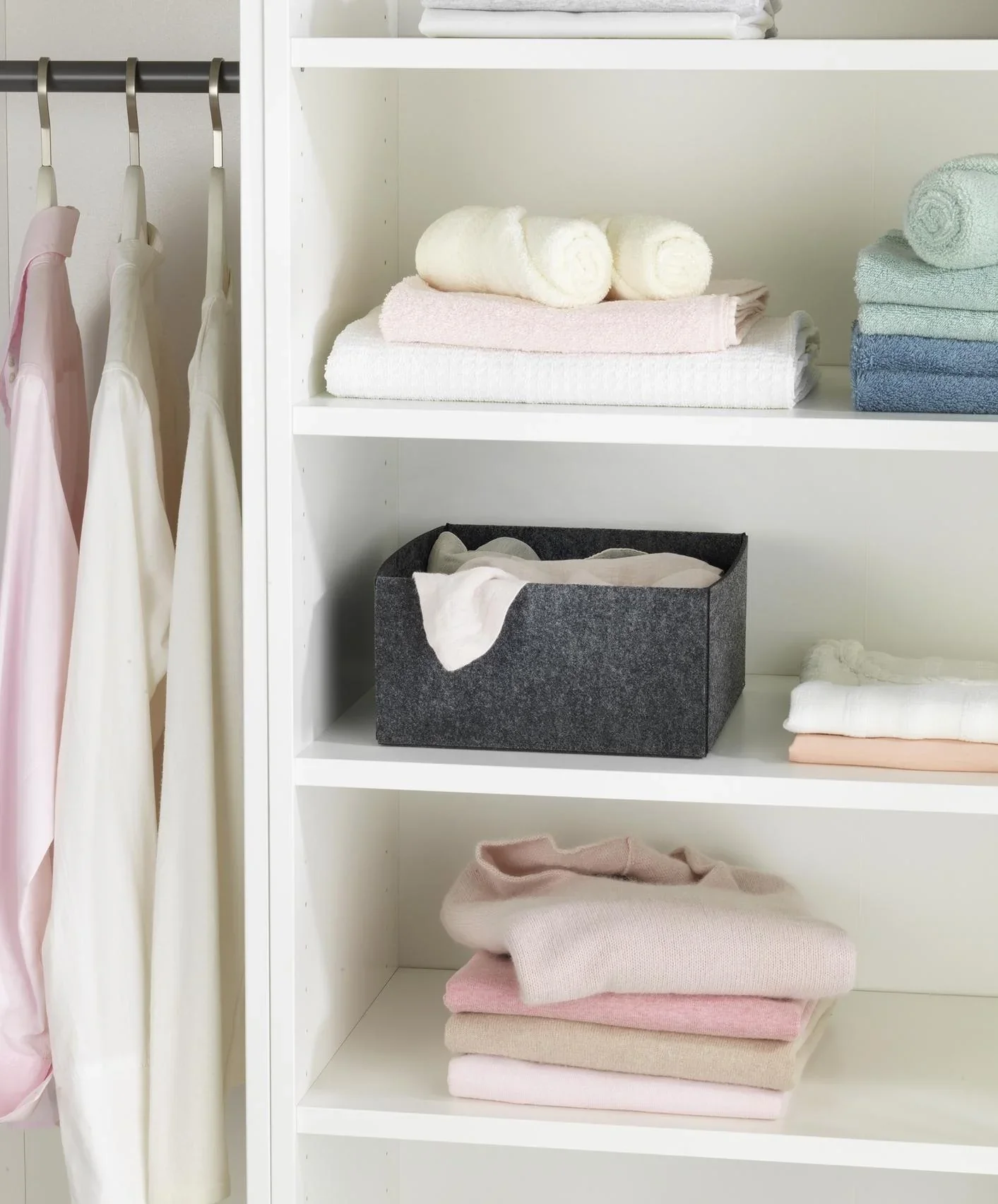 Filzkörbchen, faltbar, Größe L - 7