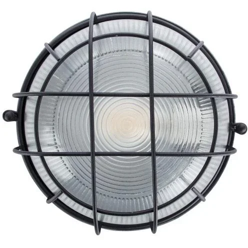 Deckenleuchte Lauren industriell Holzschwarz 40W Ø 25 cm - 0