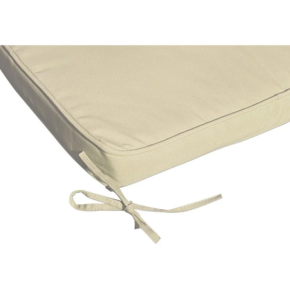 Gartenkissen - Für Liege - 196x55x5cm - Weiß - 2