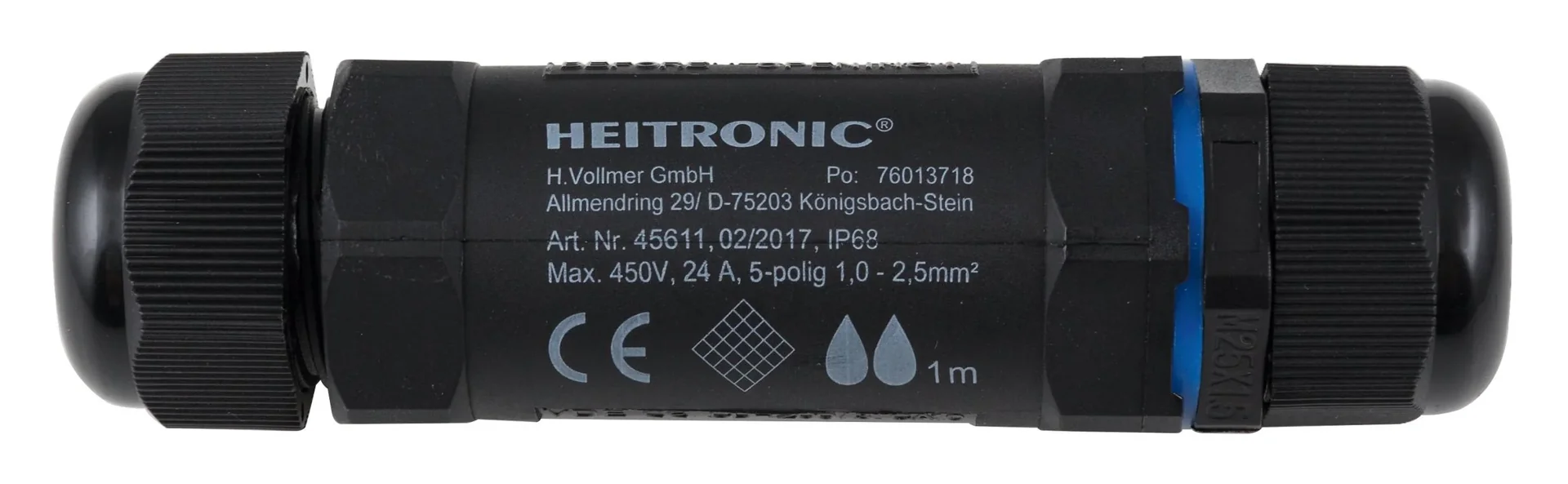 Kabelverbidner 5Polig mit IP 68 Schutzklasse - 2