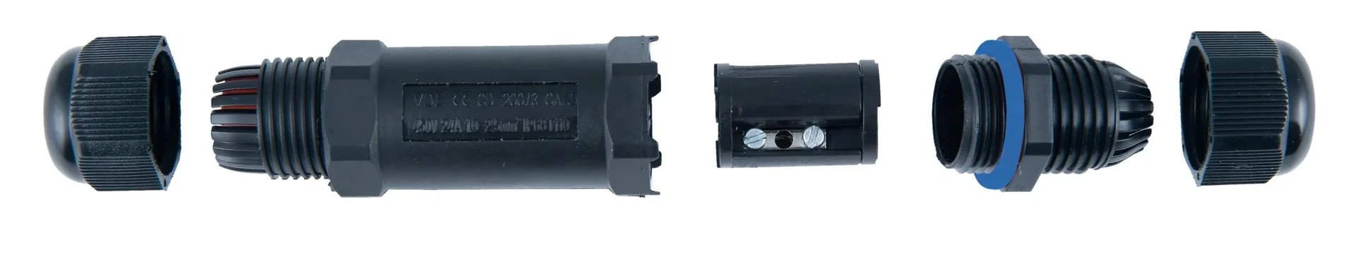 Kabelverbidner 5Polig mit IP 68 Schutzklasse - 3