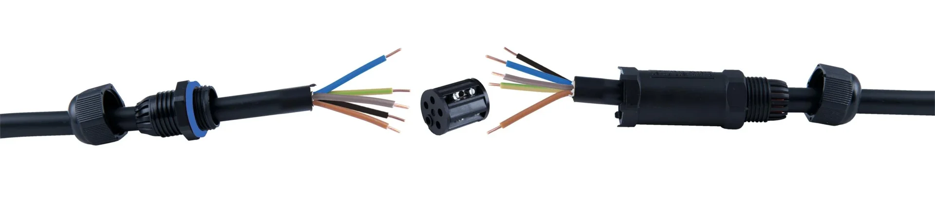 Kabelverbidner 5Polig mit IP 68 Schutzklasse - 4