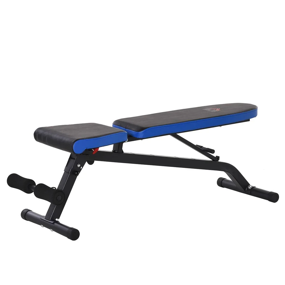 Sit Up Bank Bauchtrainer mit Trainingsseile Trainingsbank für Zuhause Fitnessstudio Multifunktion Verstellbar&klappbar 1 - 2