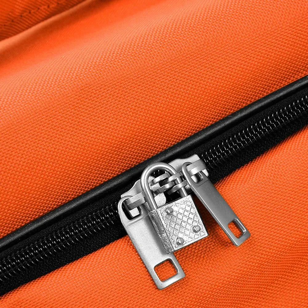 XXL Reisetasche mit Trolleyfunktion orange 160 L - 1