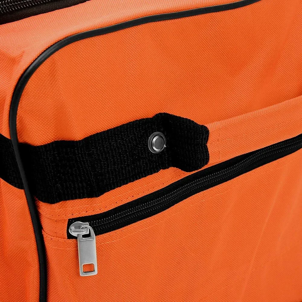 XXL Reisetasche mit Trolleyfunktion orange 160 L - 2