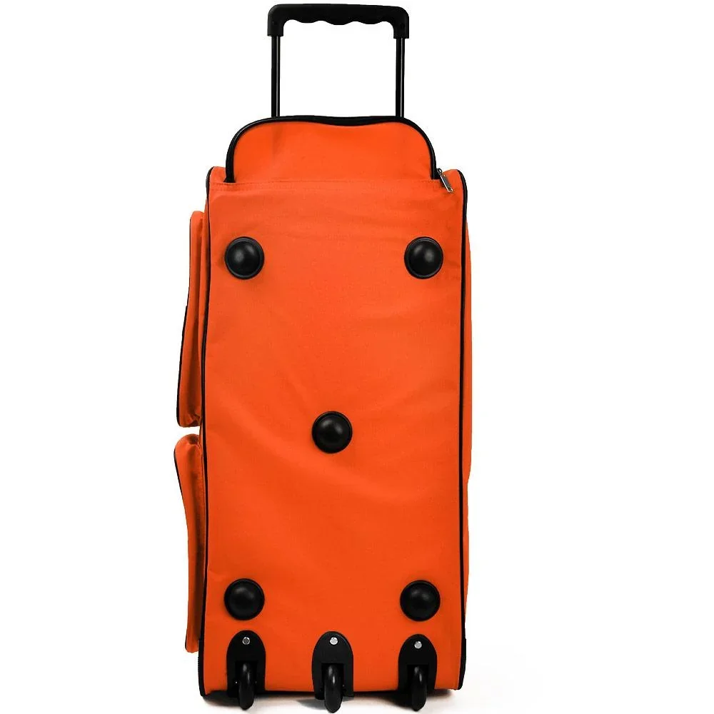 XXL Reisetasche mit Trolleyfunktion orange 160 L - 3