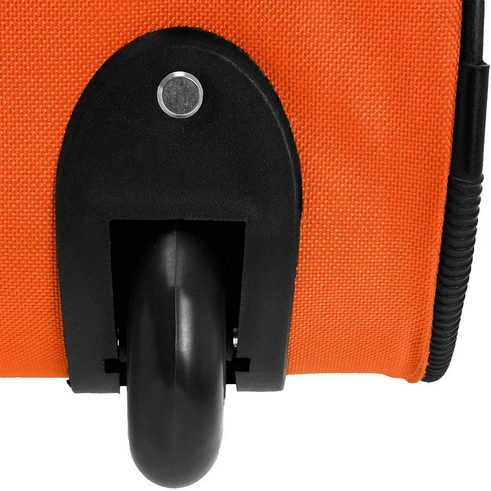 XXL Reisetasche mit Trolleyfunktion orange 160 L - 4