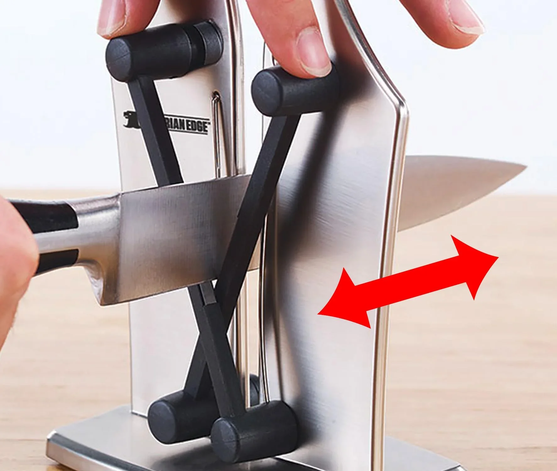 Messerschärfer "Bavarian Edge", Silberfarben - 0