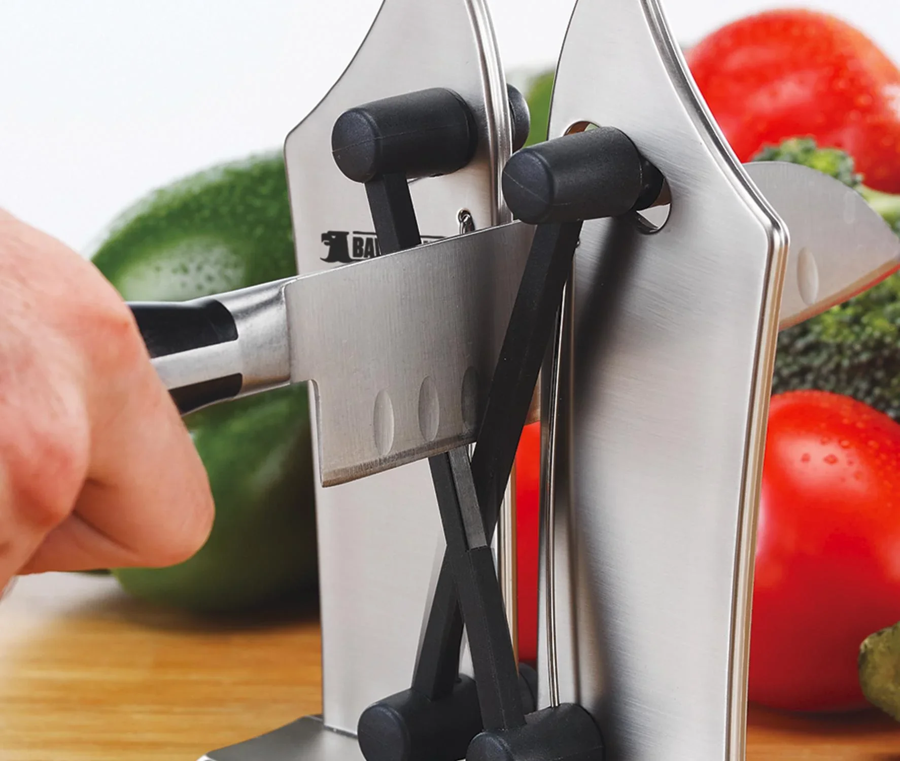 Messerschärfer "Bavarian Edge", Silberfarben - 5