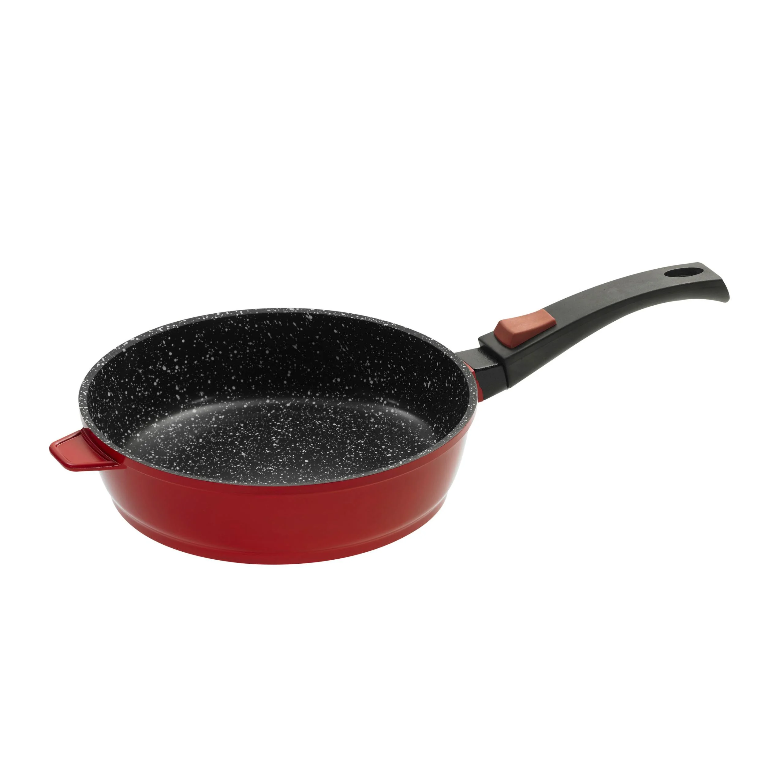 Aluguss-Bratpfanne mit Klick-Griff, Ø 28 cm, rot - 1