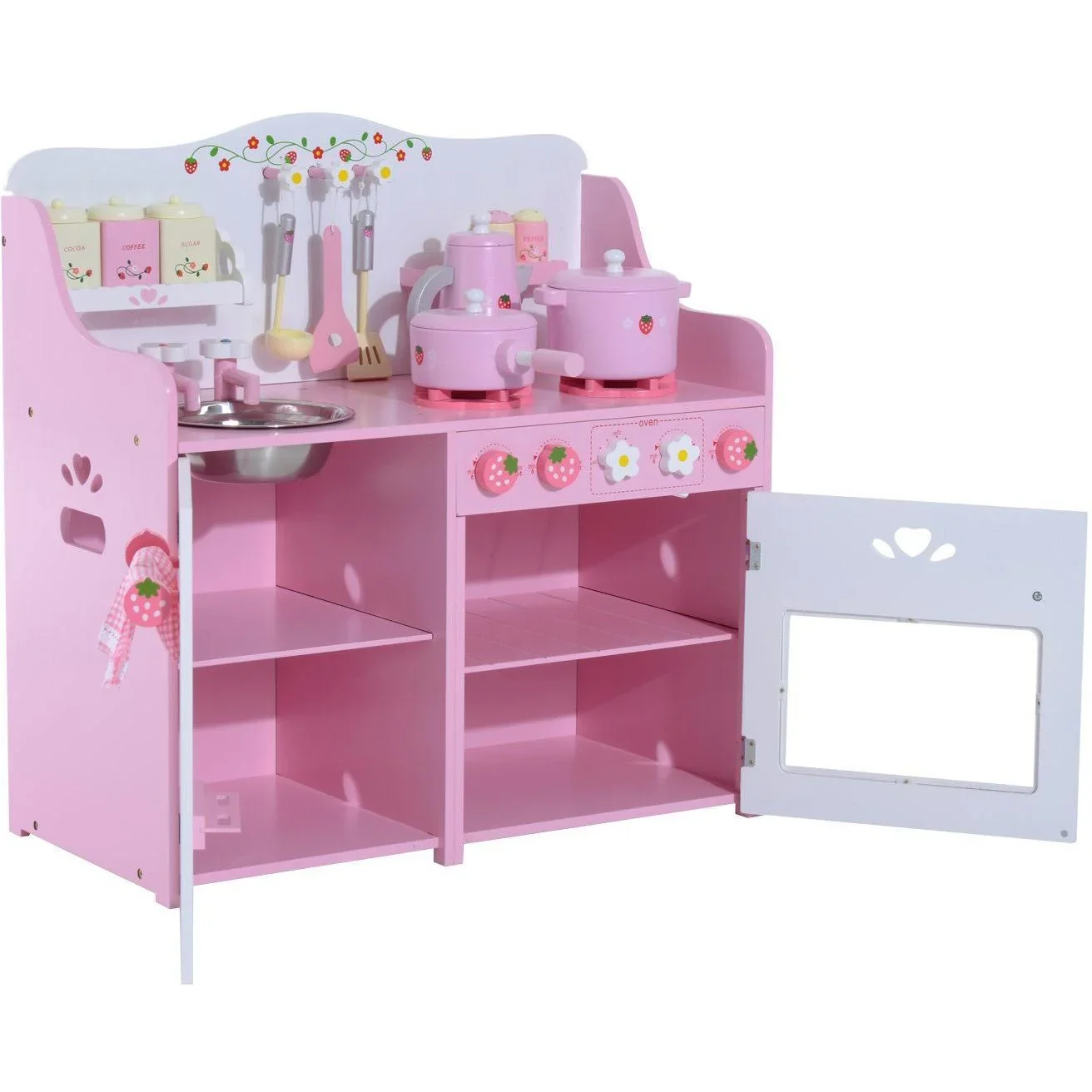Kinderküche Kinderspielküche mit Zubehör - 1