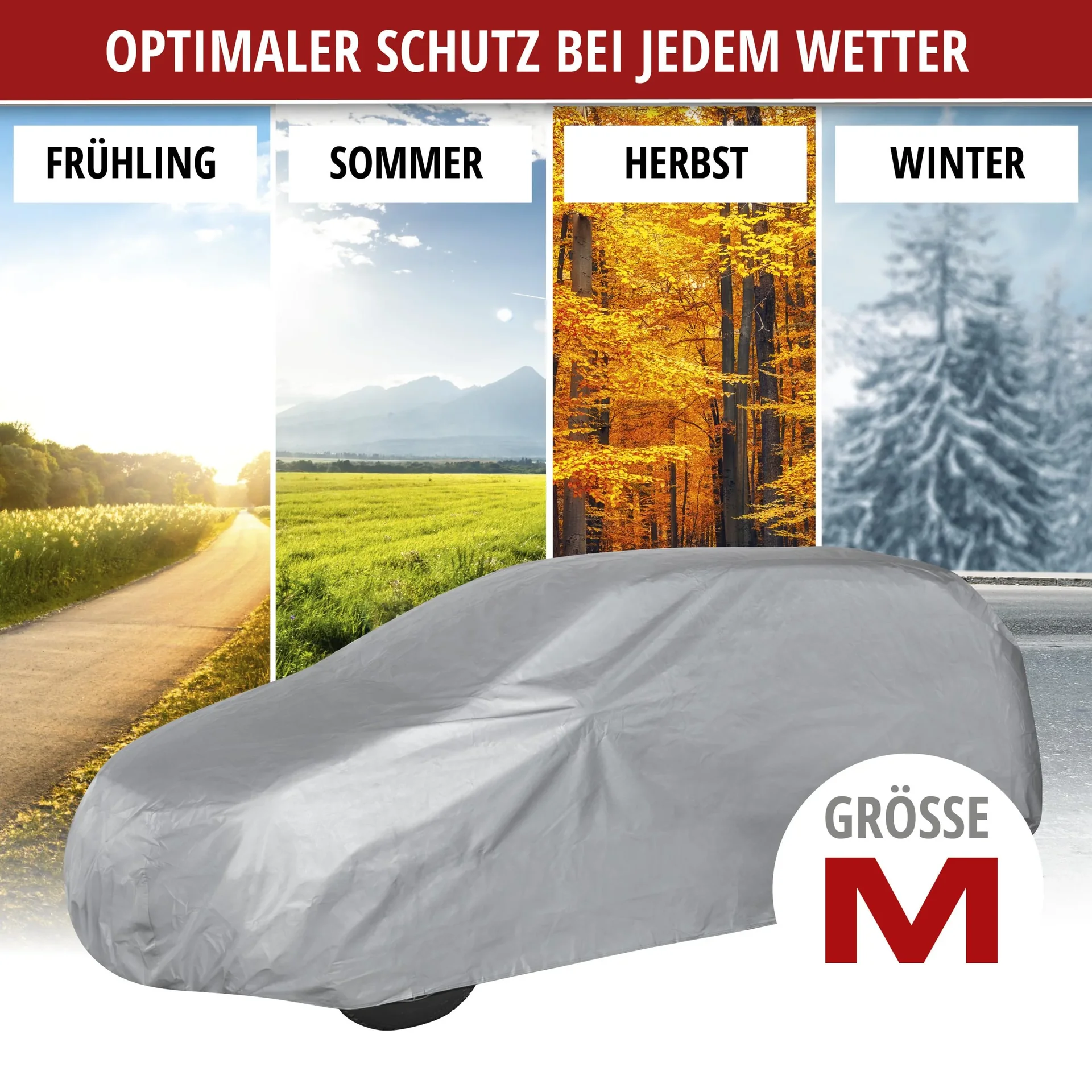 All Weather light Kombi - Größe M - 440 x 185 x 145 cm - PEVA - 0