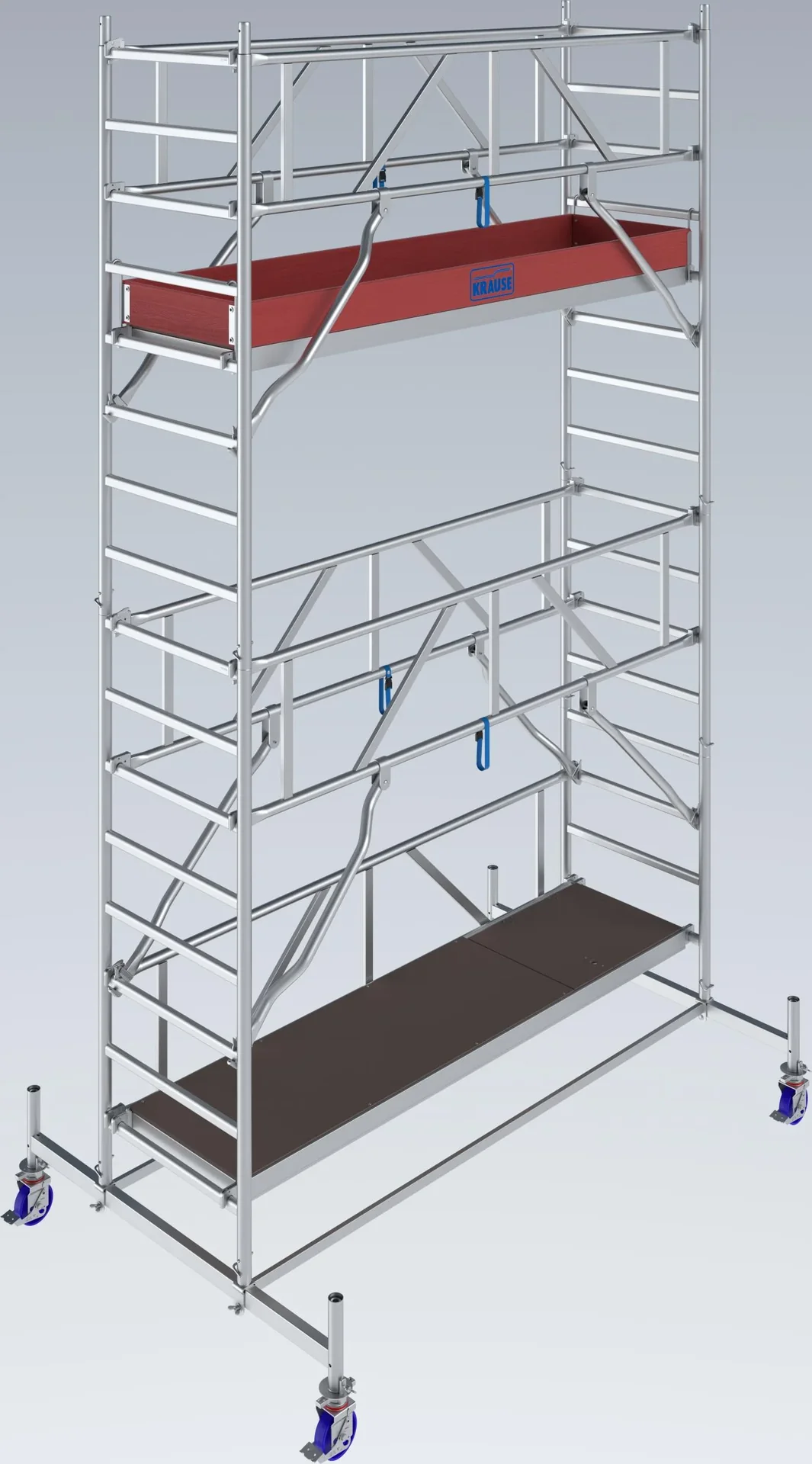 STABILO Fahrgerüst Serie 10, Feldlänge 2,50 m, Arbeitshöhe ca. 5,40 m - 0