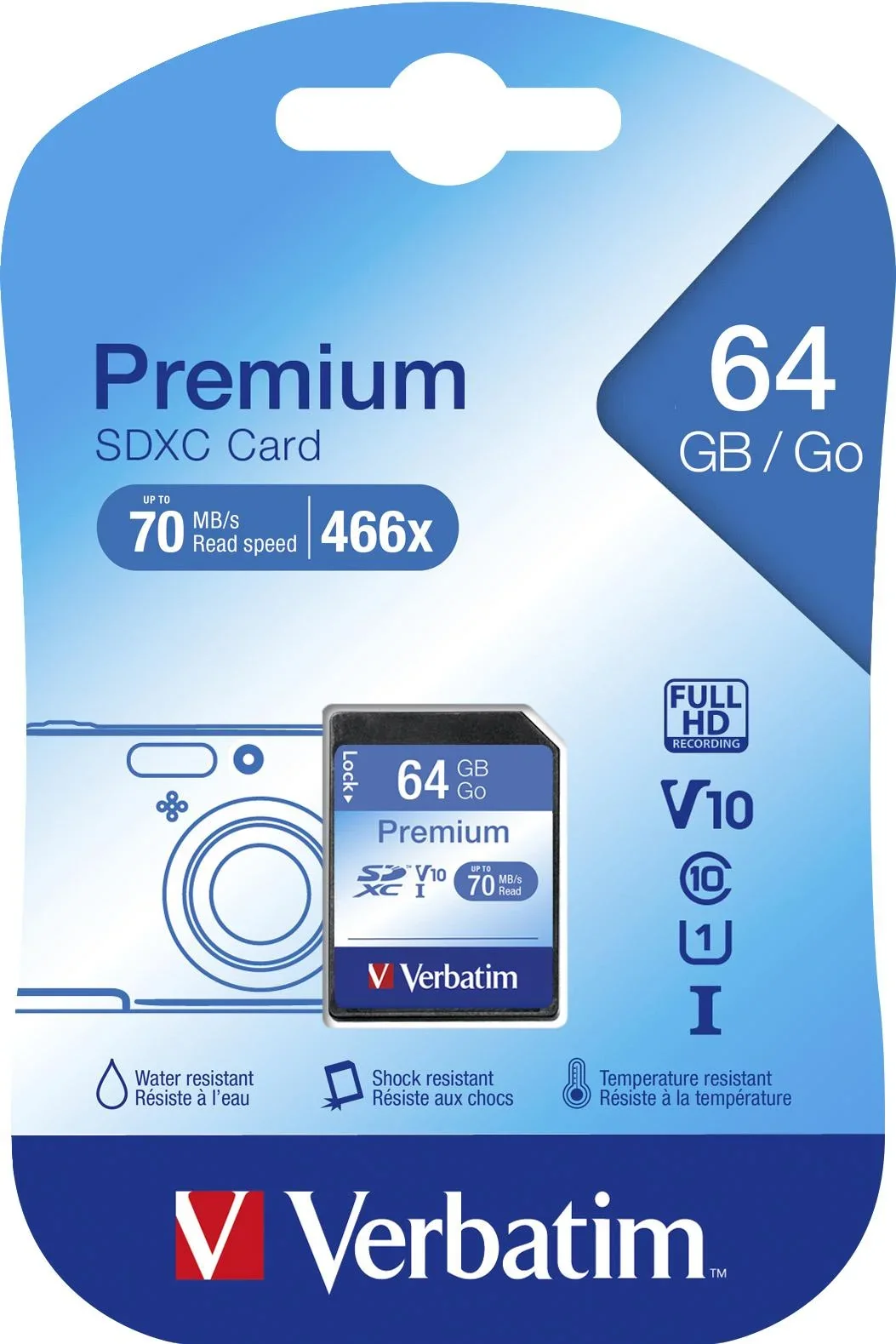64 GB SDXC Premium Speicherkarte - 0