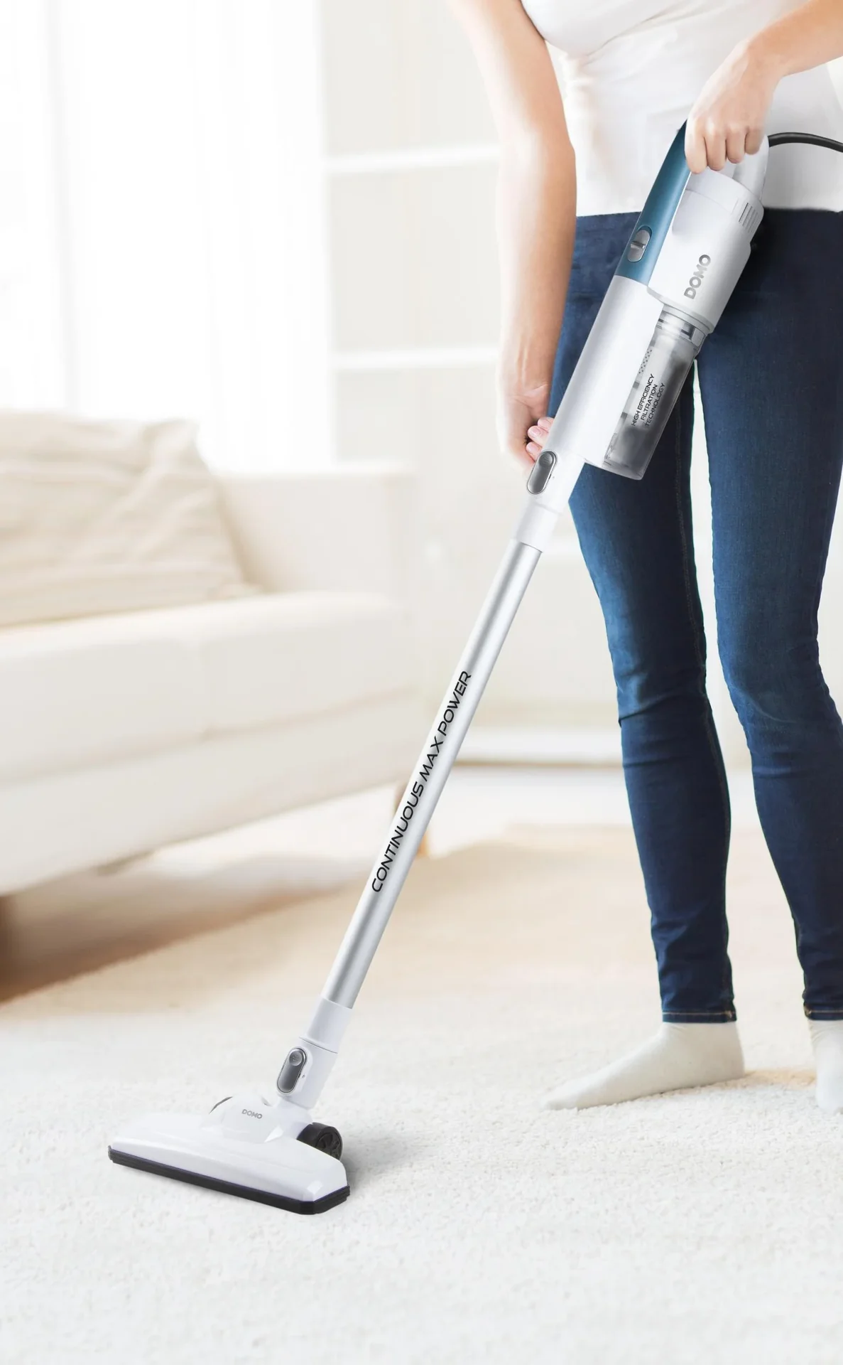 Zyklon Hand-/Bodensauger 2in1, 450 Watt - 9