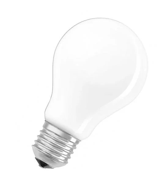 BASE RETRO LED Lampe mit 7 Watt, E27, warmweiß, matt - 3 Stück - 1
