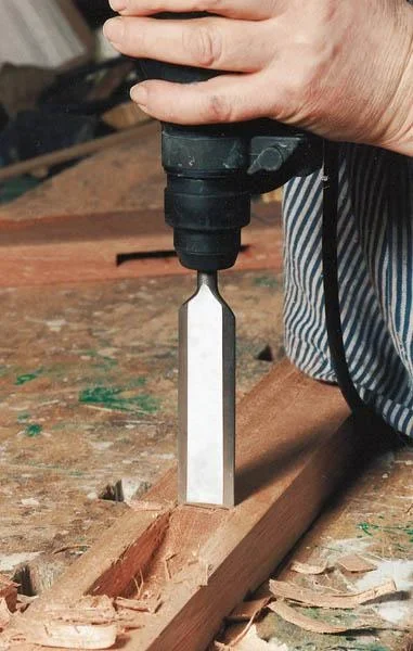 Stechbeitel Satz 5 tlg. mit SDS-Plus Aufnahme - 1