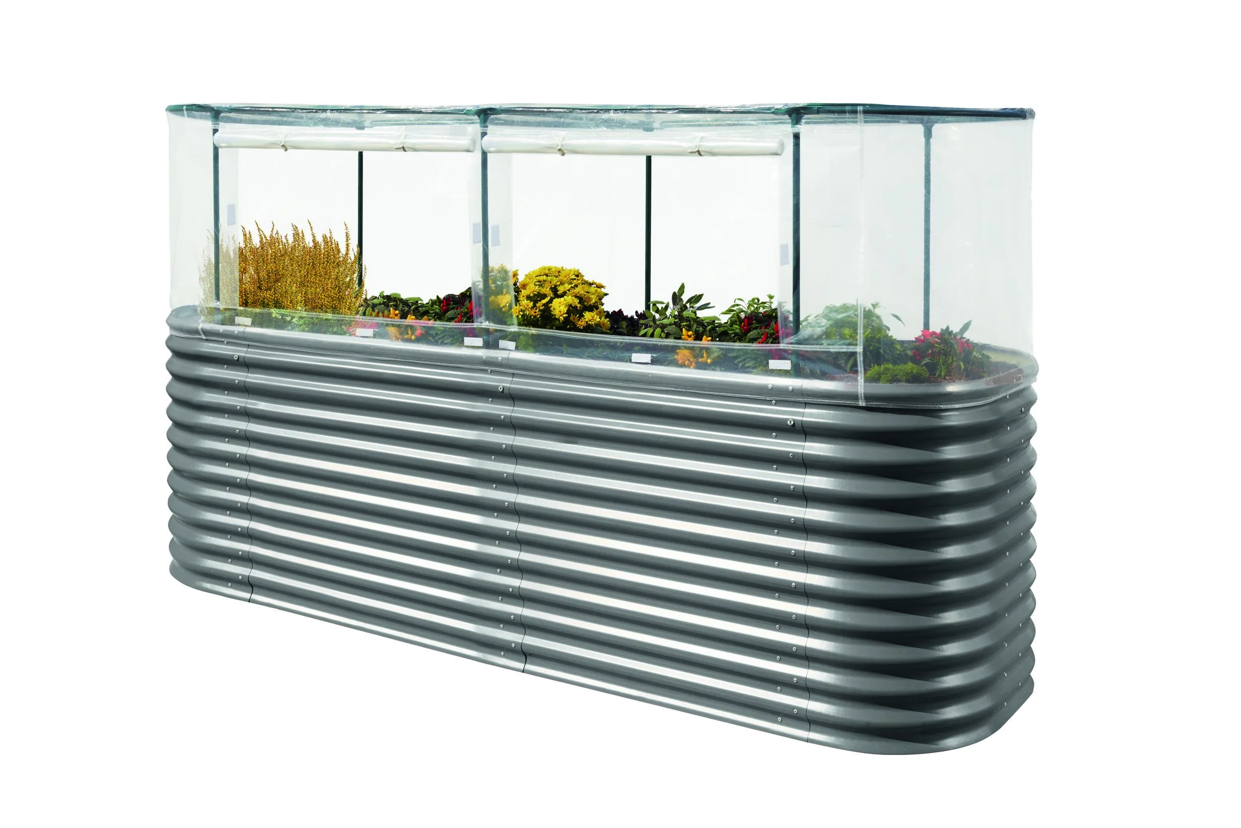 Abdeckung Hochbeet Basic 858 plus Erweiterung - 1