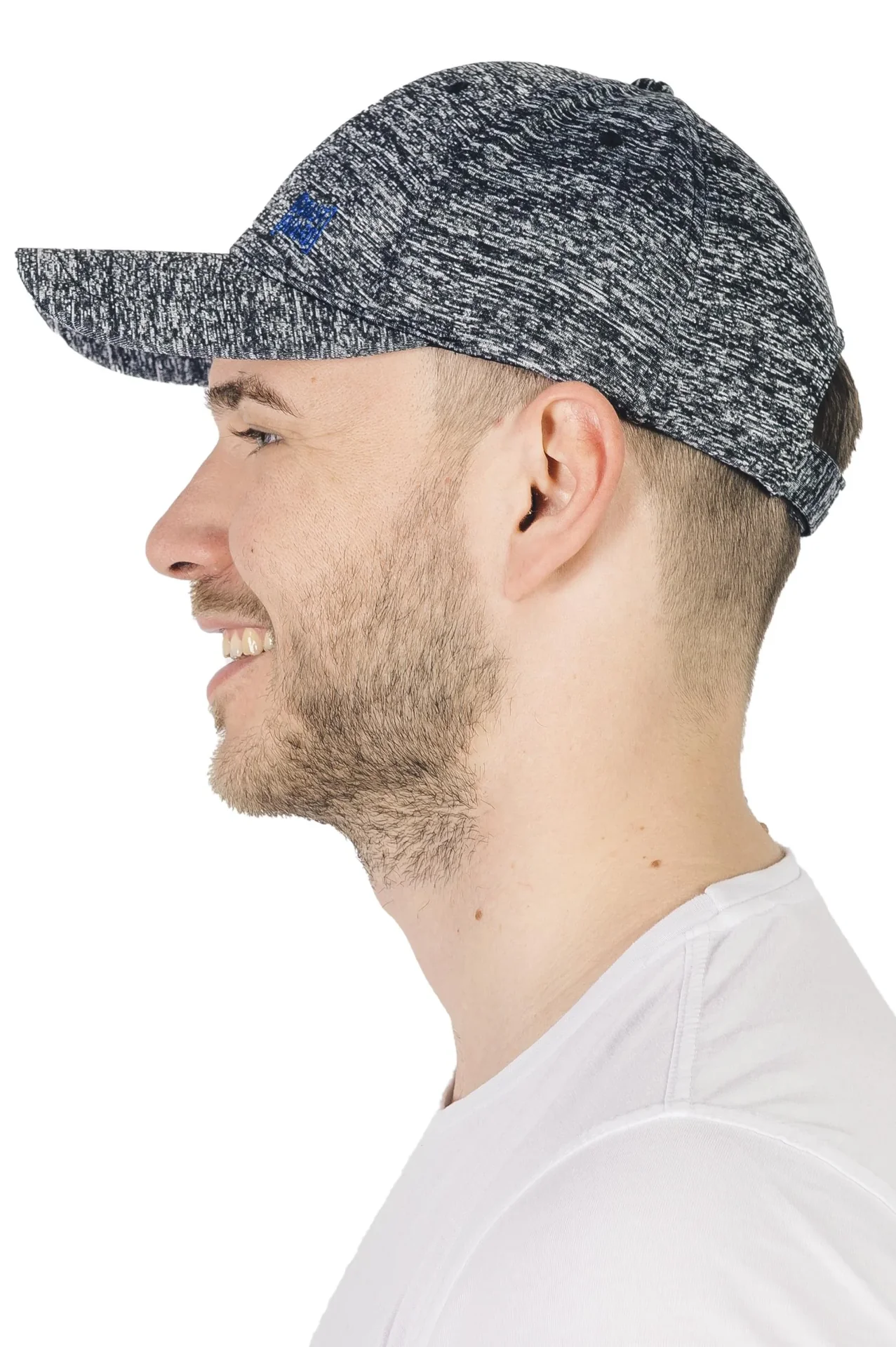 Kappe Farbe grau-melange, Gr.57/58 - 3