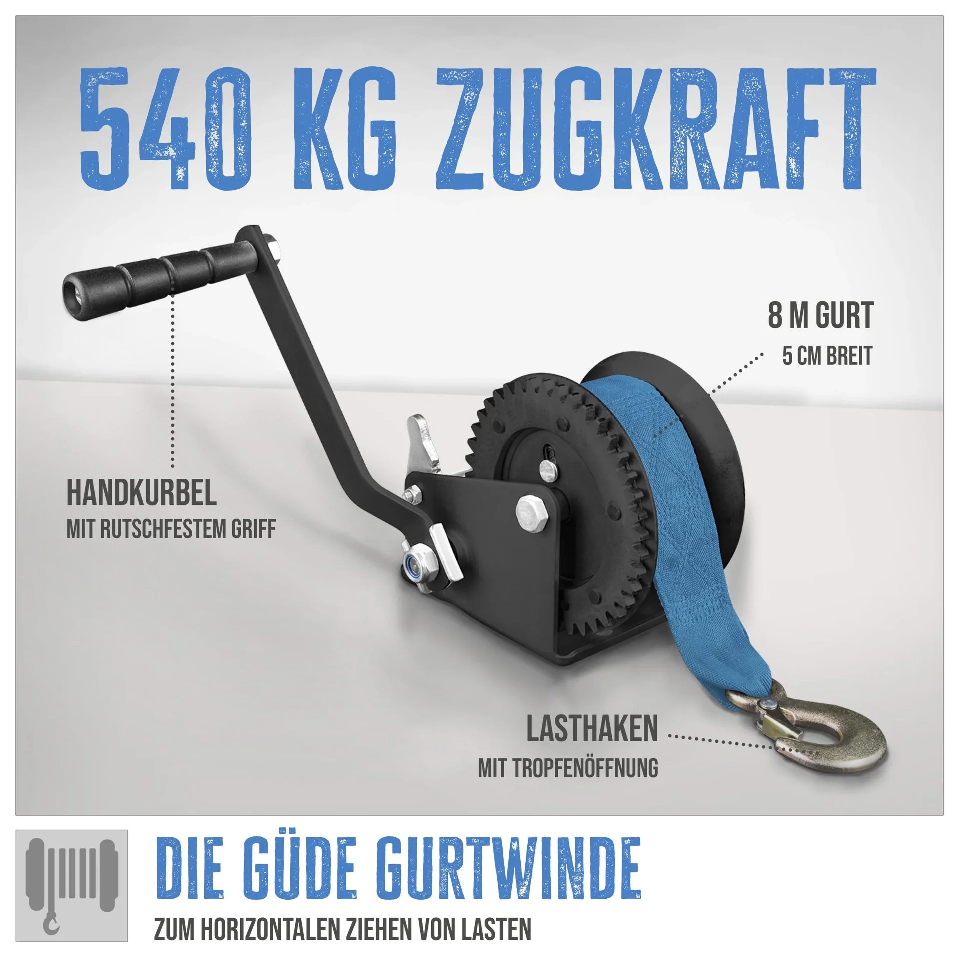Gurtwinde GGHW 540/8 - 3