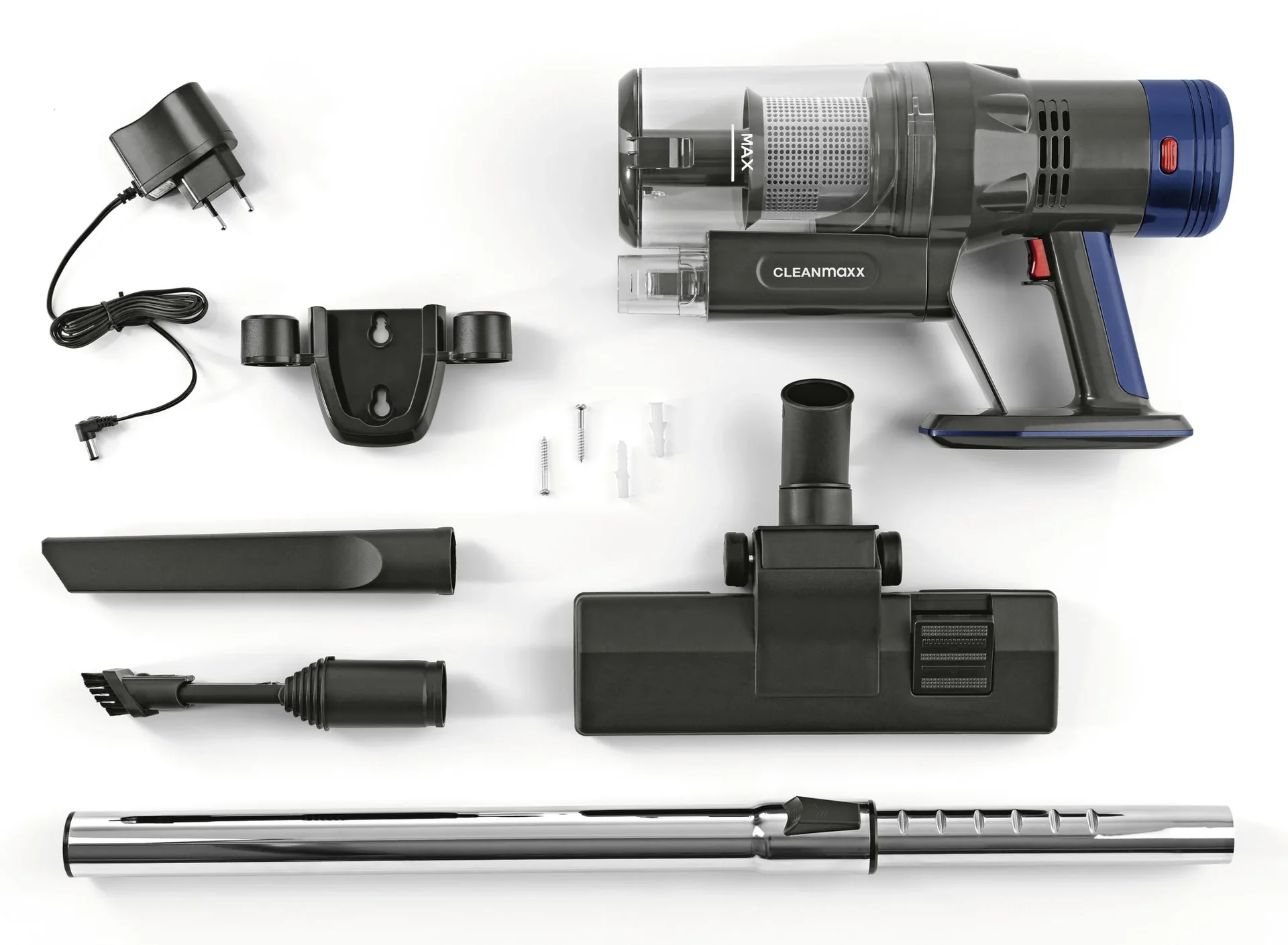 Akku Zyklon-Hand/Bodensauger "VC1806" 22,2 Volt blau/anthrazit - 4