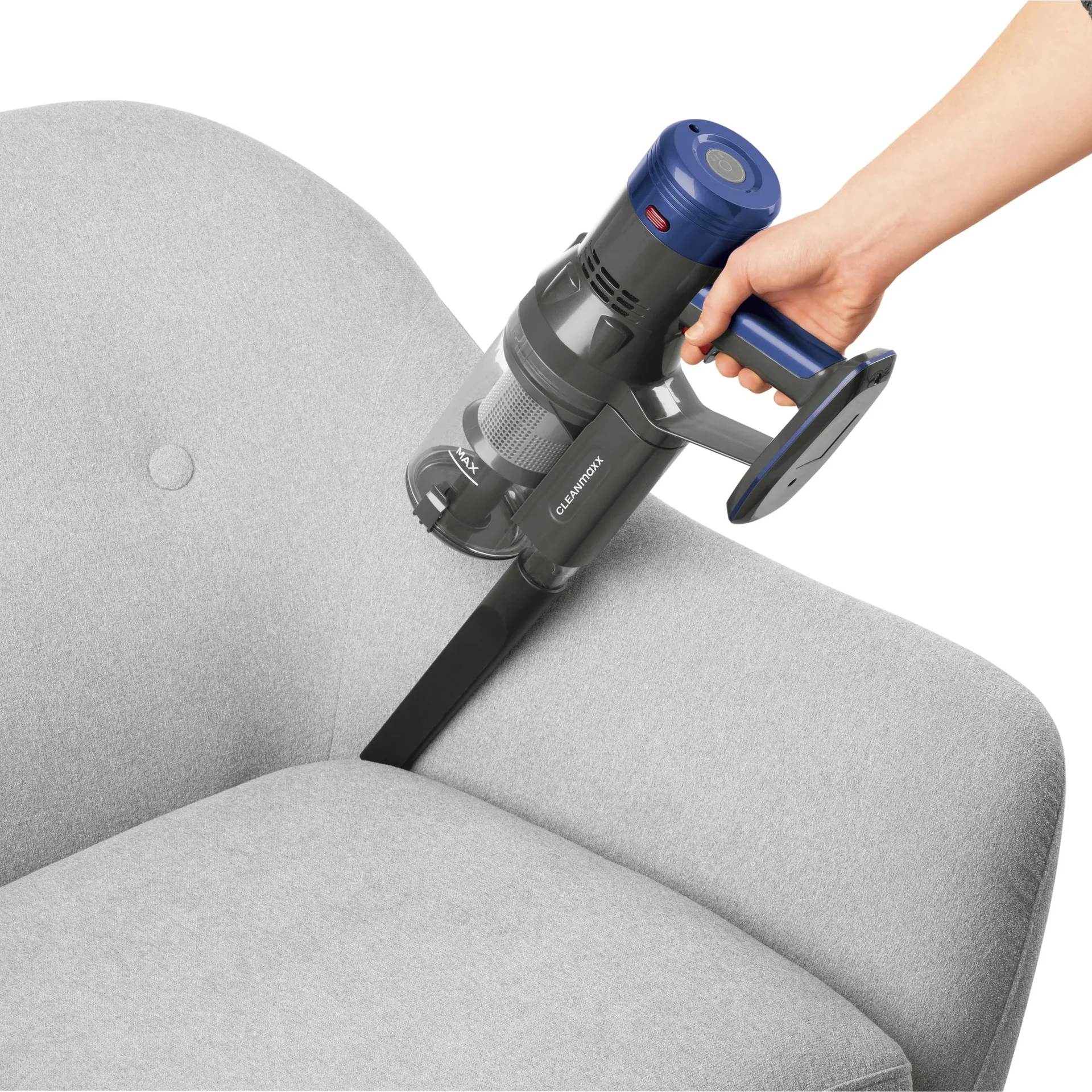 Akku Zyklon-Hand/Bodensauger "VC1806" 22,2 Volt blau/anthrazit - 6