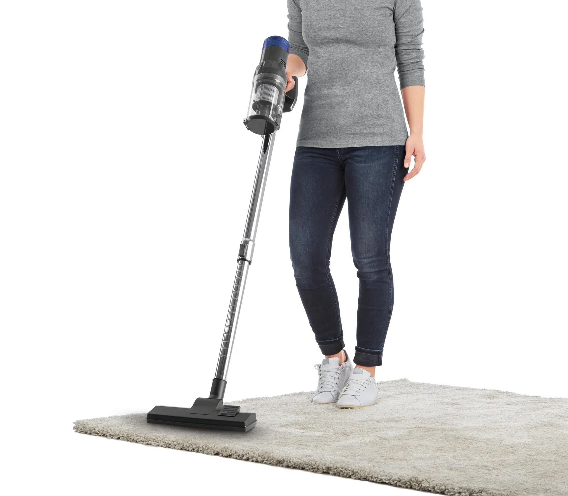 Akku Zyklon-Hand/Bodensauger "VC1806" 22,2 Volt blau/anthrazit - 7